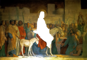 Jesus erfüllt die Prophetie mit dem Esel bewusst